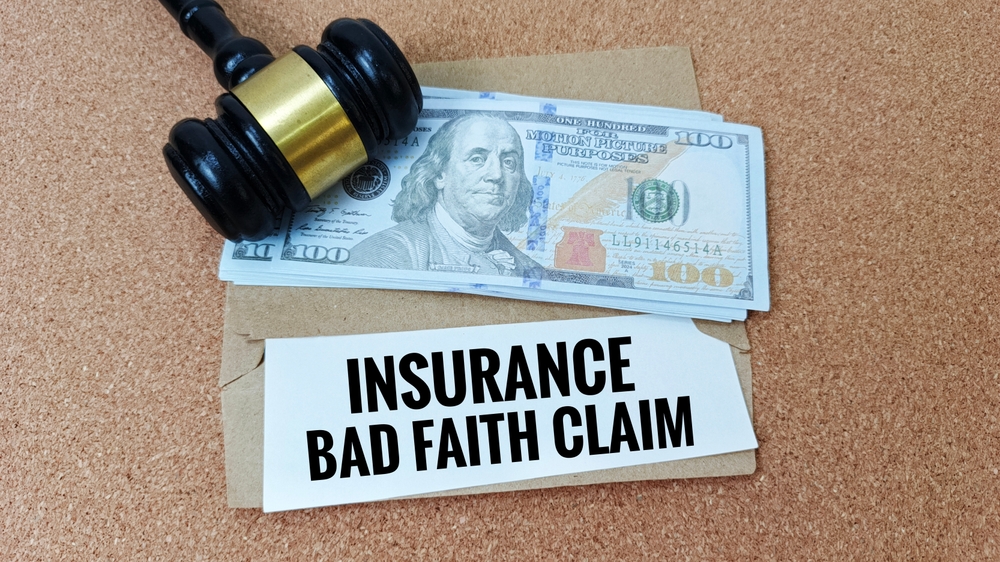 insurance bad faith claim document brown